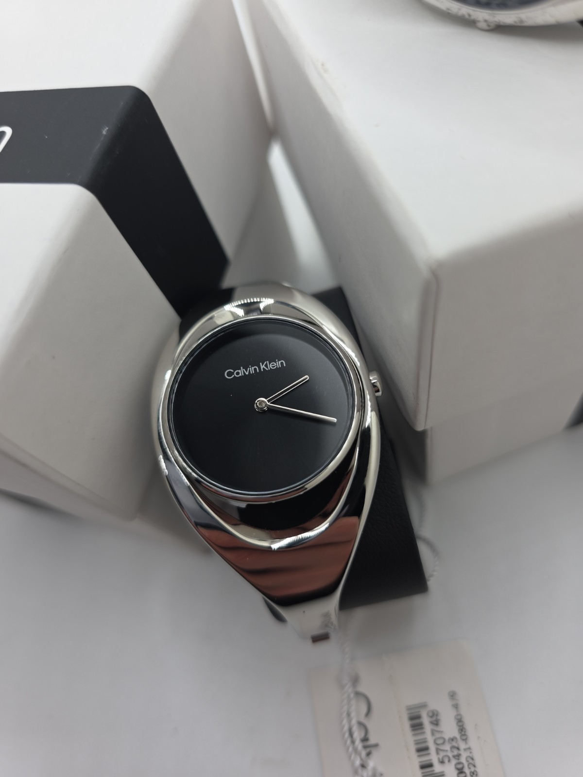 Calvin Klein Women’s Stainless Steel Tapered Bangle Watch 33mm
