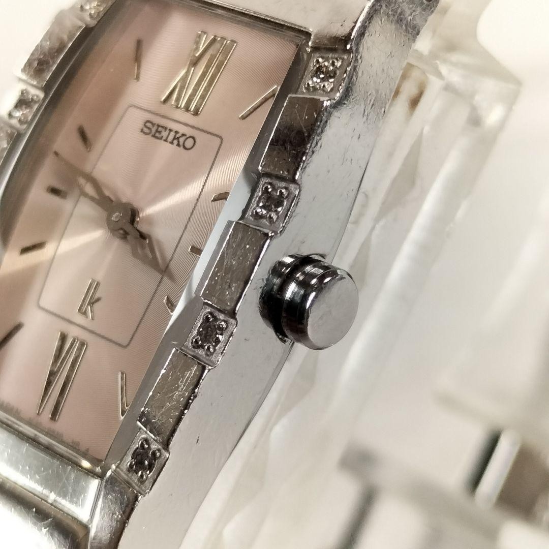 SEIKO LUKIA 1F20-0BK0 8P Stone Quartz Women’s Watch
