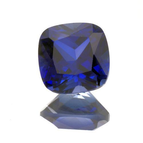 (8mm – 10mm) Cushion Cut AAA Lab Created Blue Sapphire