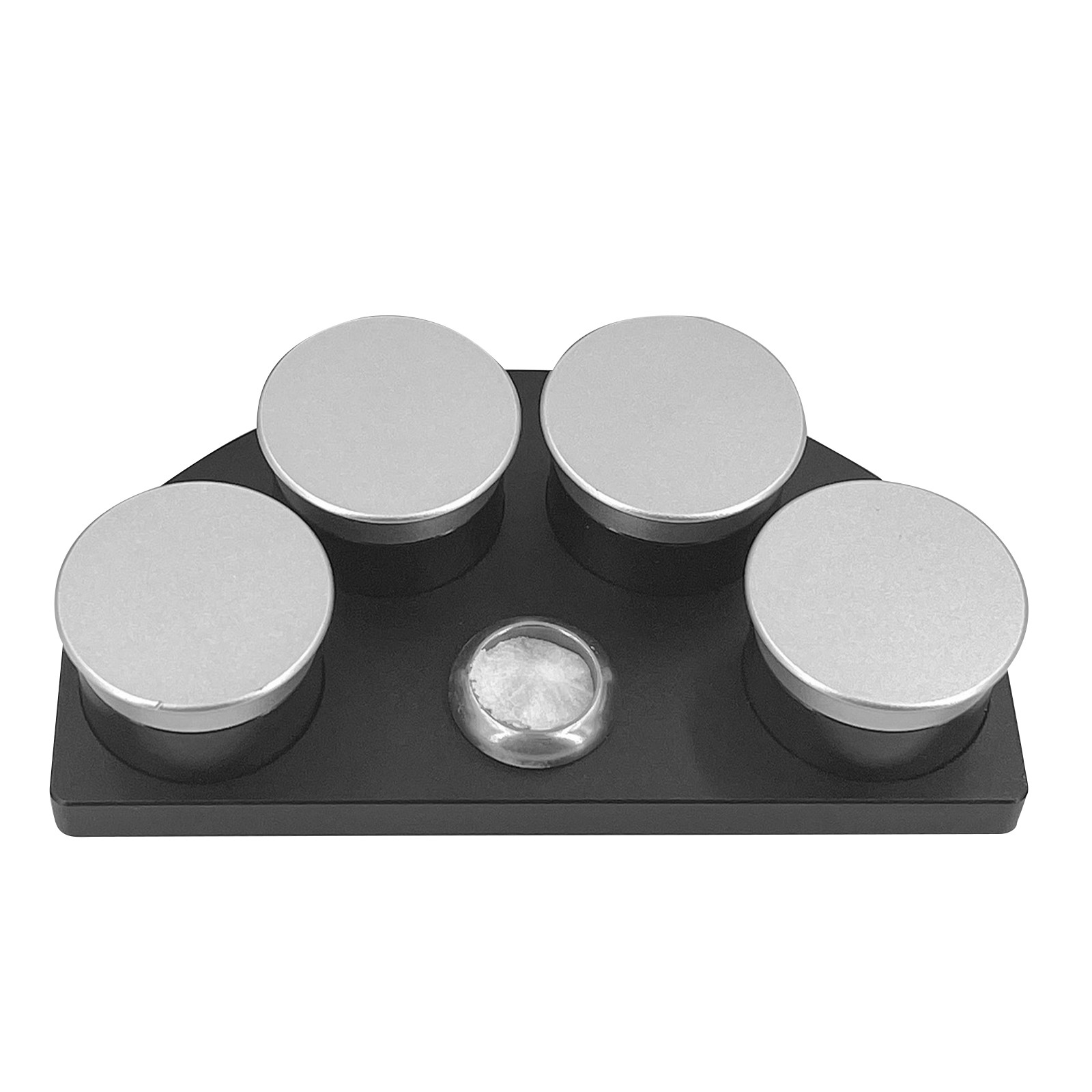 Oil Cup Stand with 4 Ceramics Containers for Watchmaker Watch Repair Tool kit B