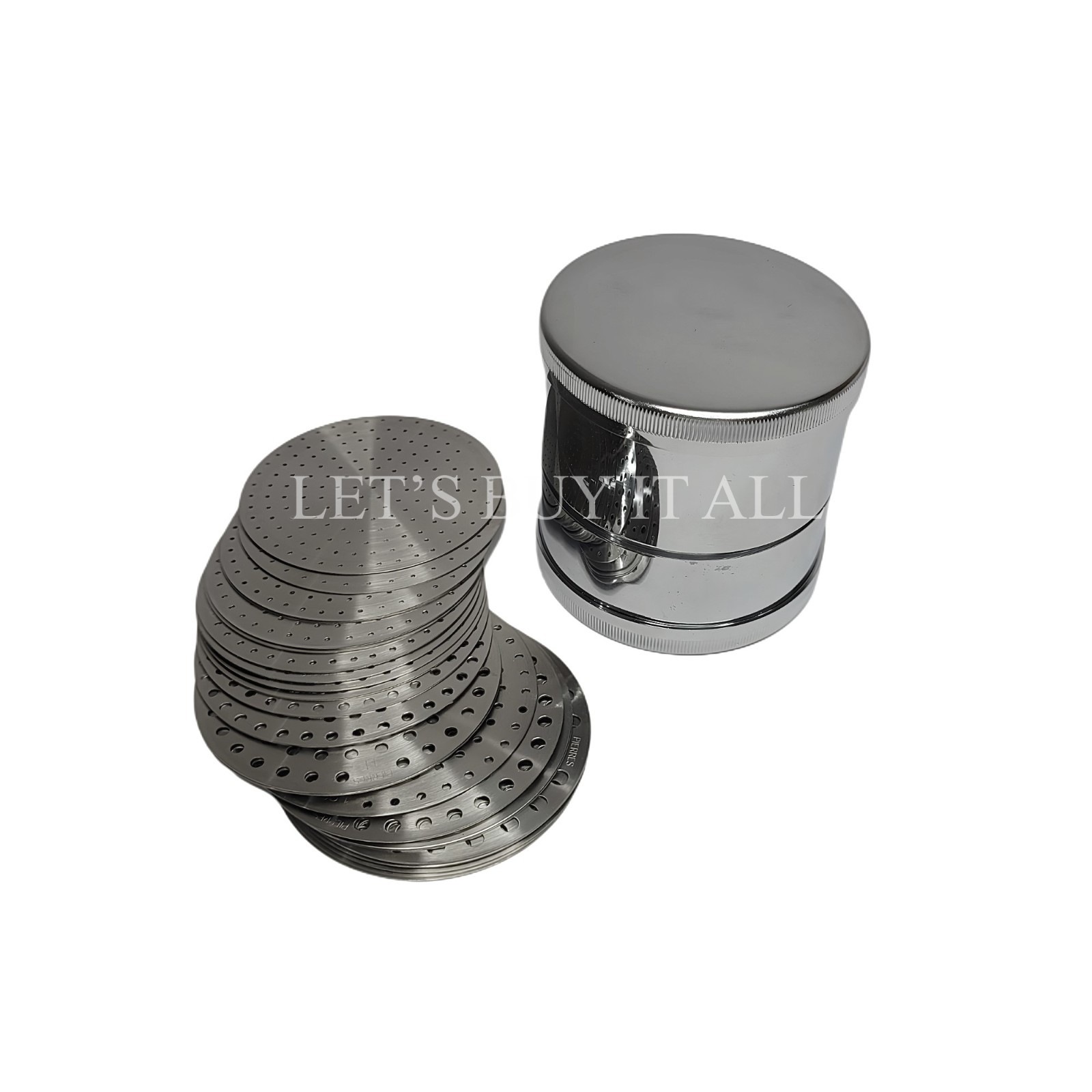 Diamond Sieves 6.6 Cm (66mm) With 42 Plates – Diamond Sieves