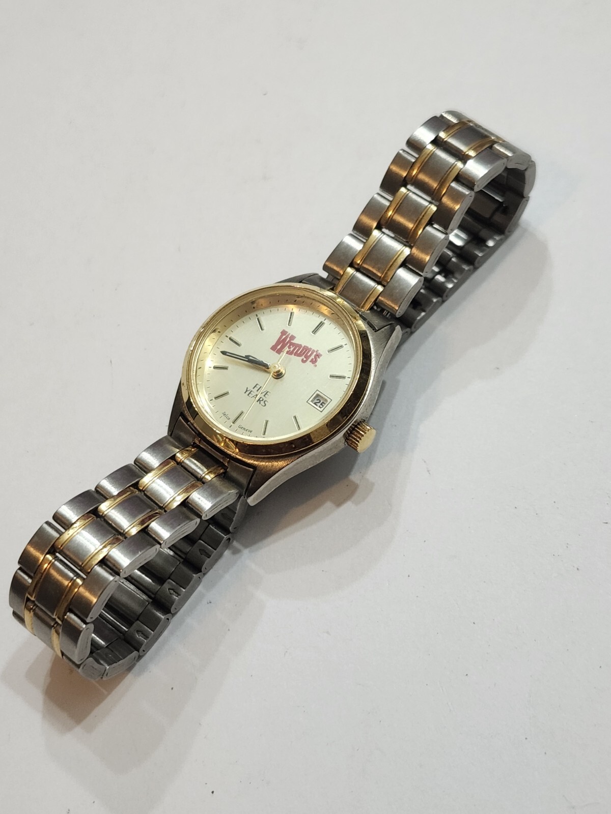 Selco Geneve “Wendy’s 5 Years” Ladies Quartz Watch / Wristwatch Working Good