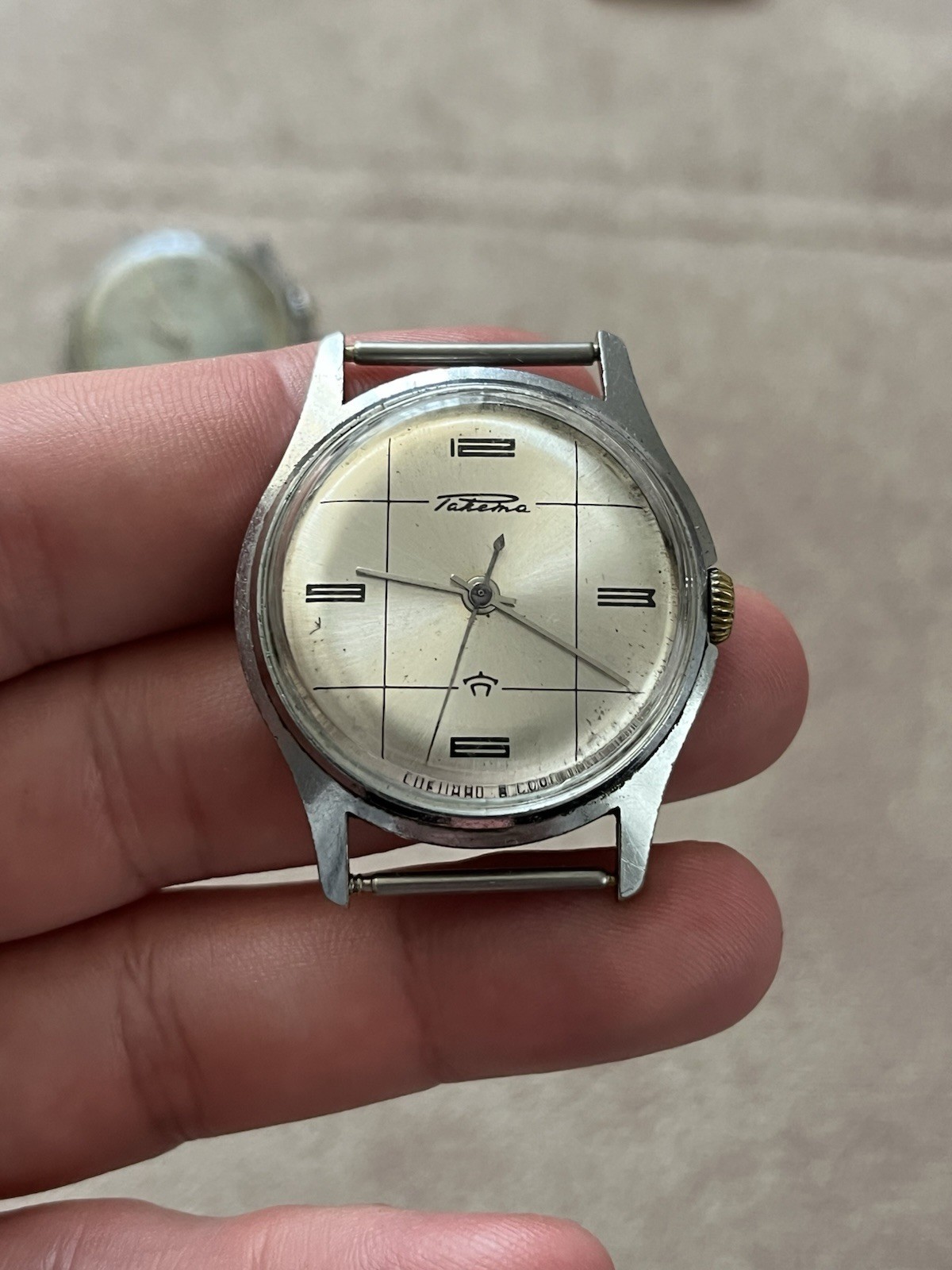 Rare Vintage Raketa 2609A 21 Jewels Soviet Era USSR Mechanical Watch Serviced
