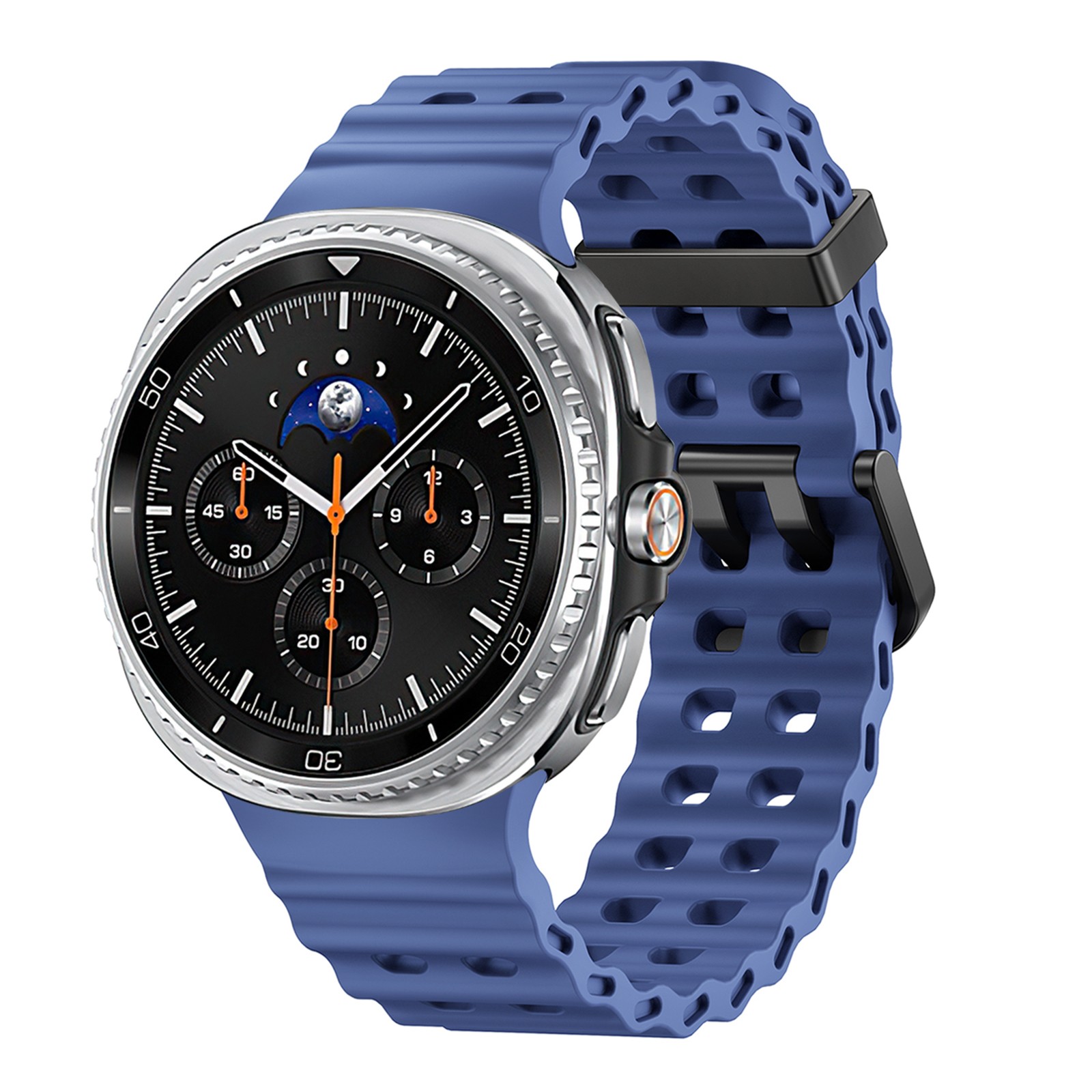 For Samsung Galaxy Watch 8 Classic 46mm/8 40/44mm Silicone Strap Breathable Band