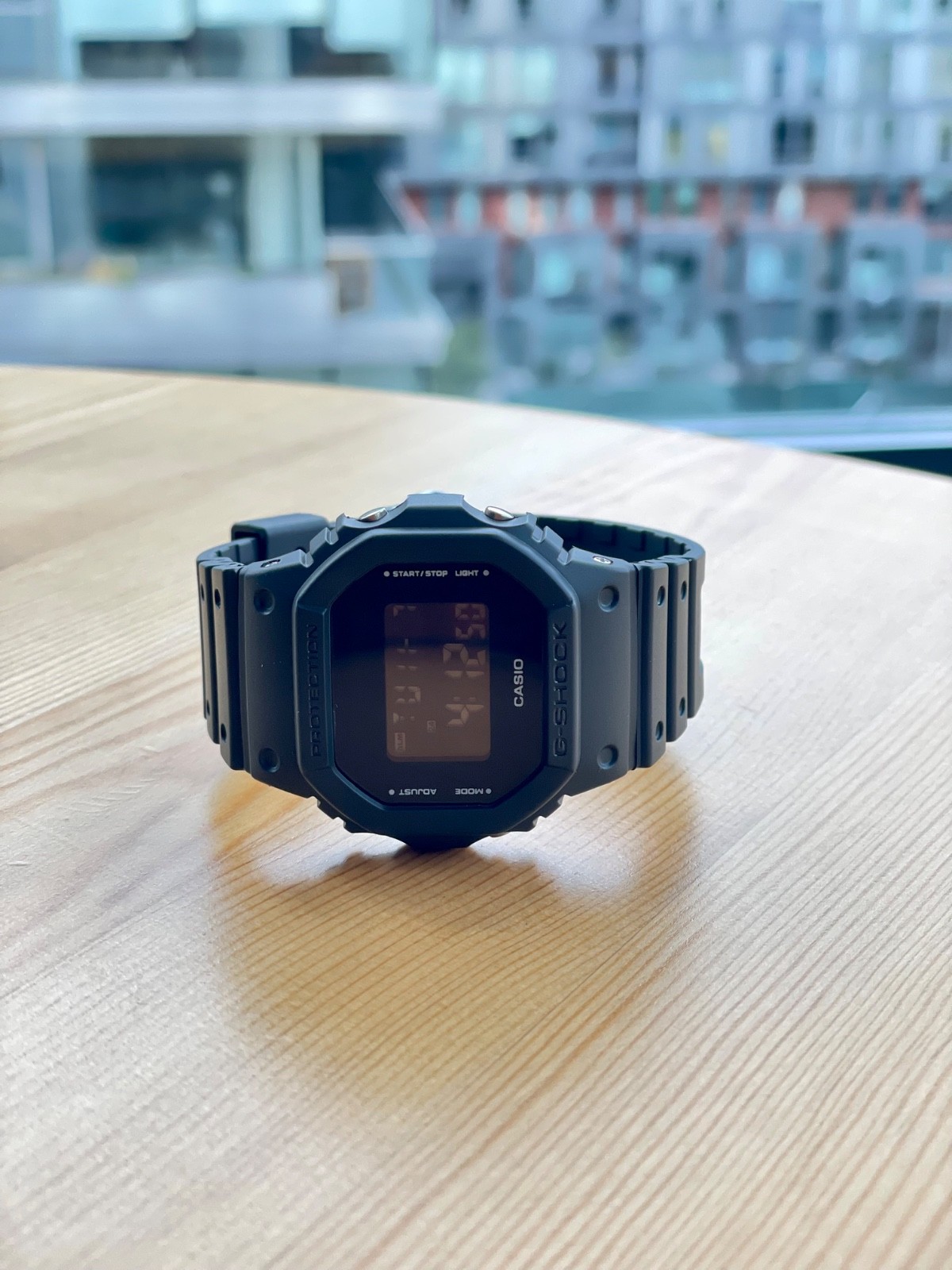 Casio G-Shock DW-5600BB-1ER 43mm Black Resin Case with Black Straps, Men’s