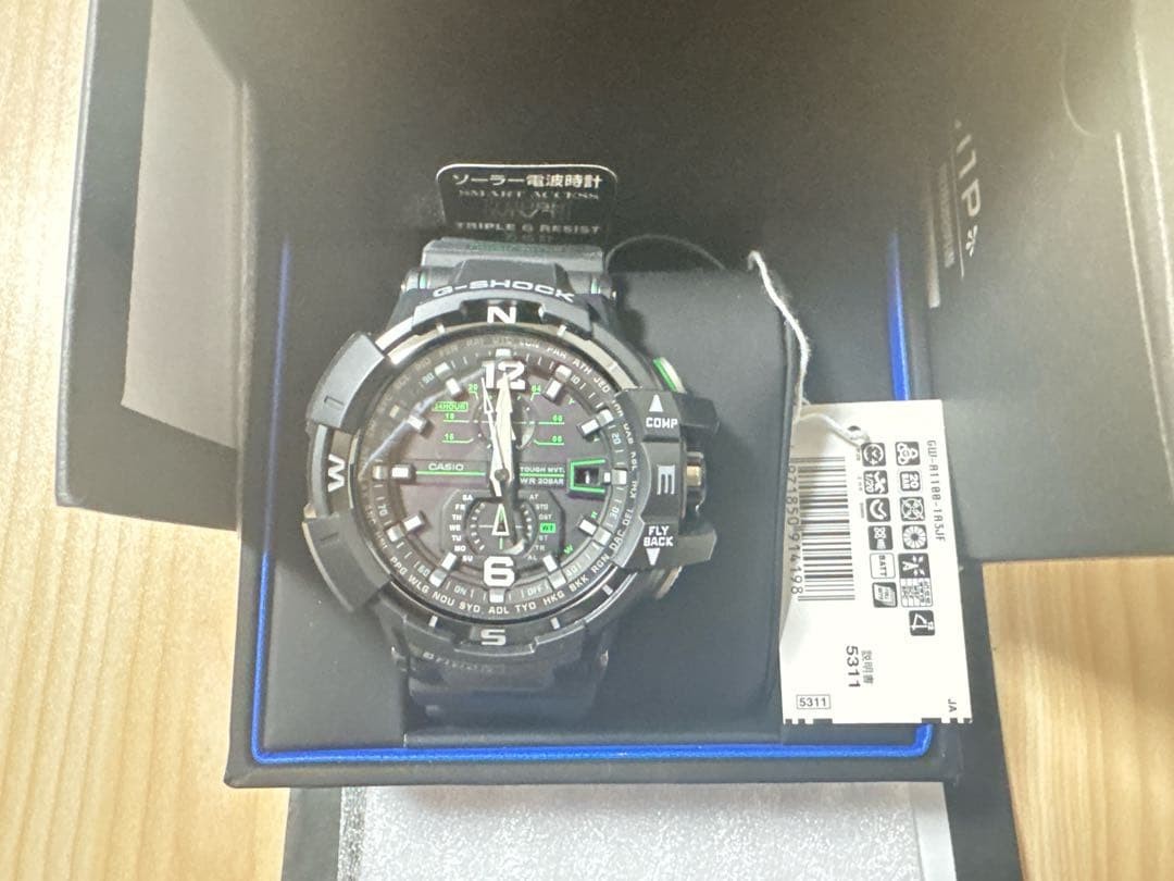 Casio G-SHOCK MASTER GWA11001A3JF Black Safe packing!