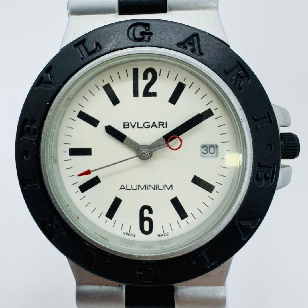 BVLGARI Aluminium AL38A Automatic Black Dial Men’s Watch