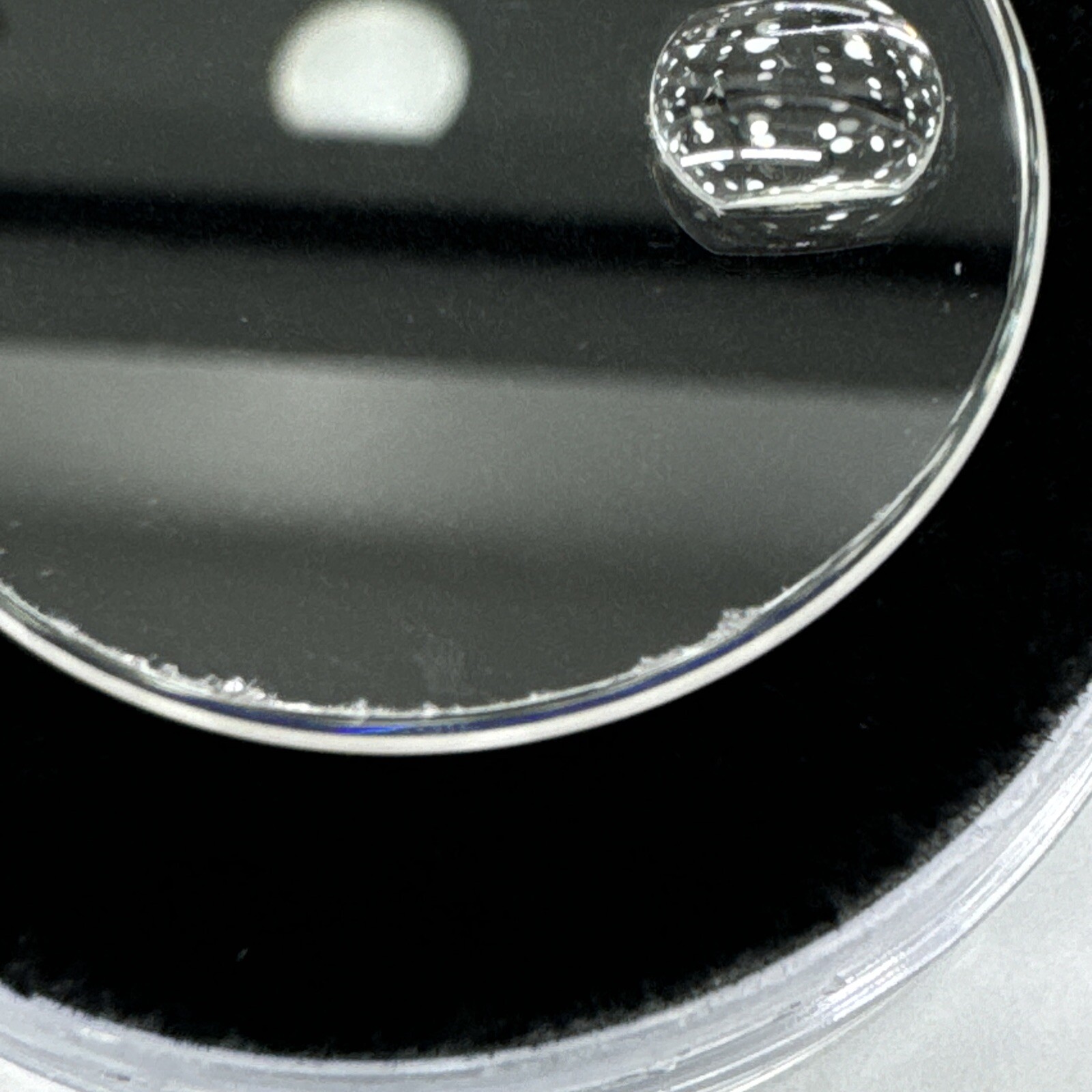 Genuine Rolex 25-295-C Sapphire Crystal Some Scuffs Around The Edges