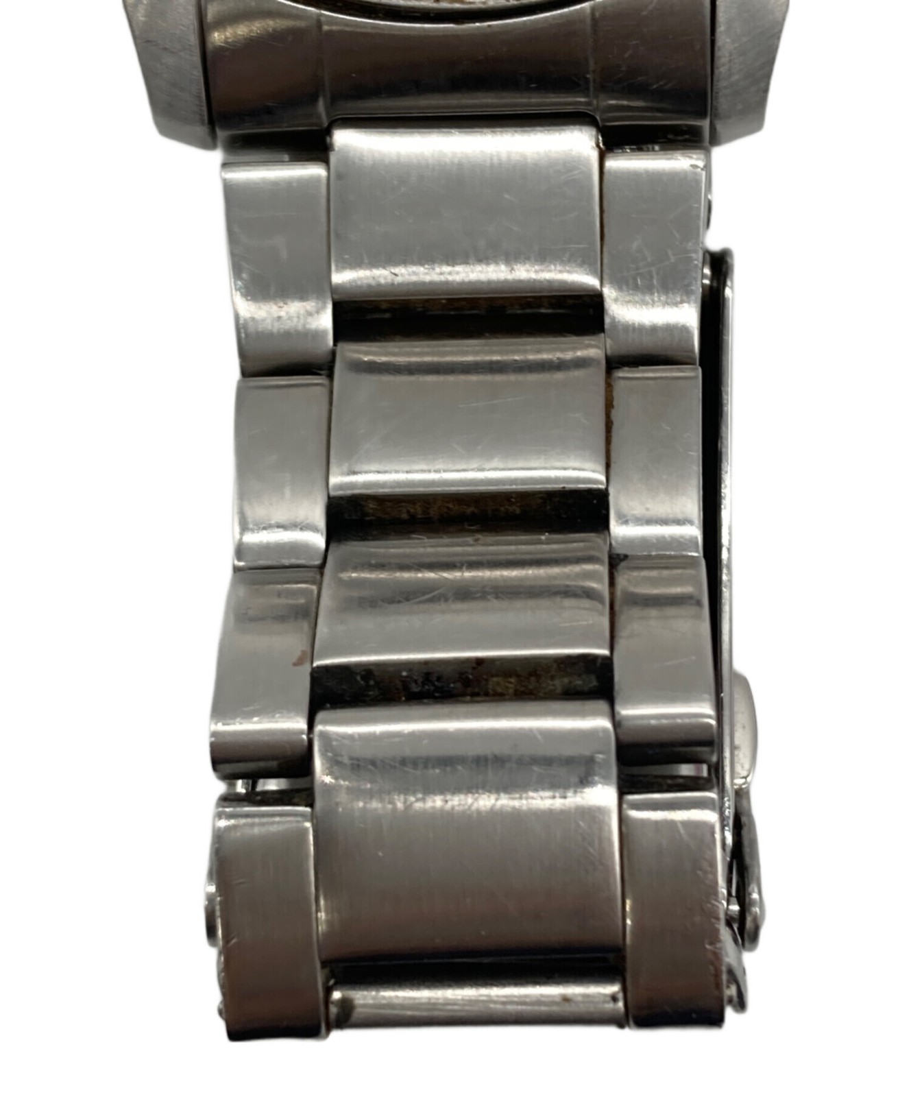 Seiko 7S36 03J0 Men’s Automatic 23J Day Date 100M Black Dial Steel Bracelet Auth