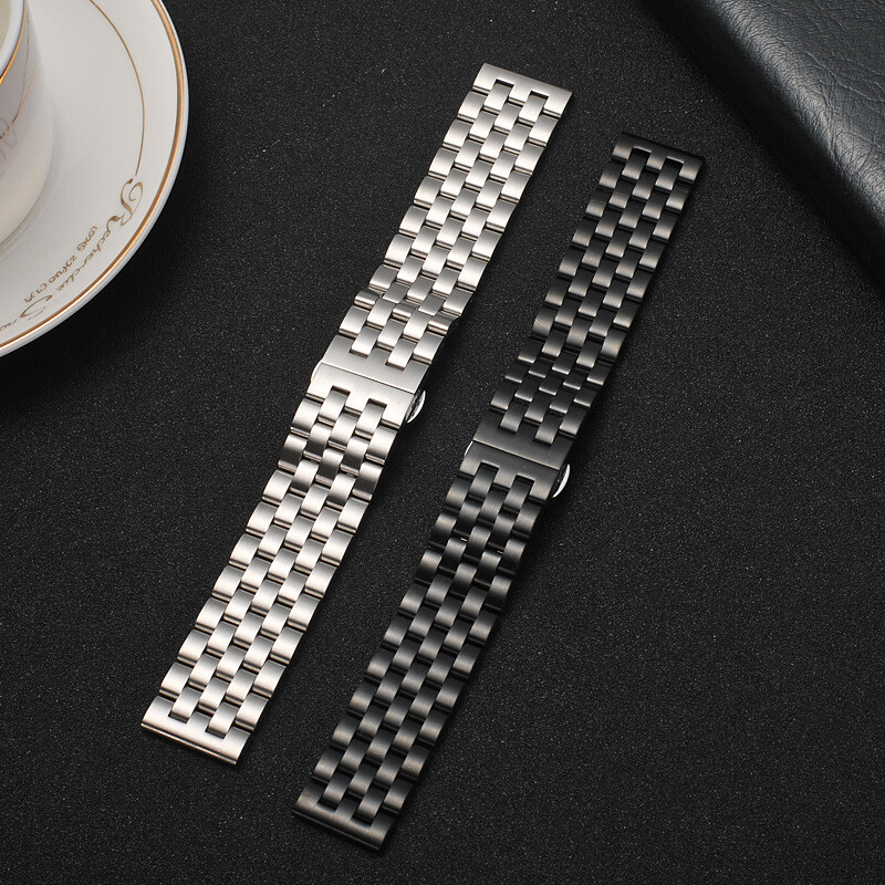 Premium Brushed Solid Stainless Steel Watch Strap Metal Bracelet18/20/21/22/24mm