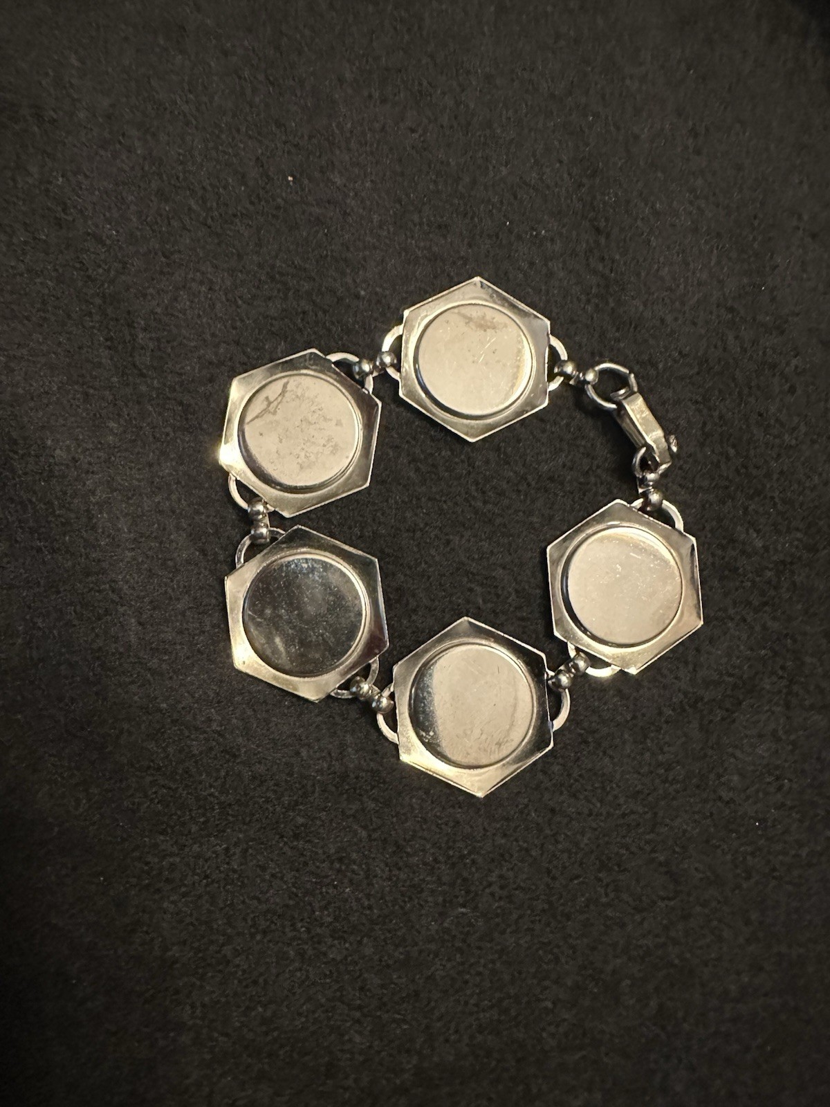6 1/2 Inch Bracelet Vintage Dimes 1941 to 1945