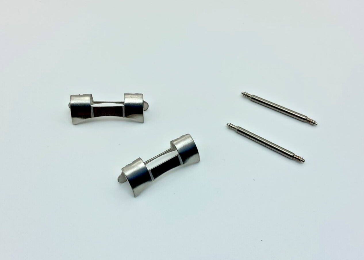 SOLID 20MM S/S OYSTER BAND BRACELET FOR 40MM ROLEX EXPLORER II 16570FLIP LOCK