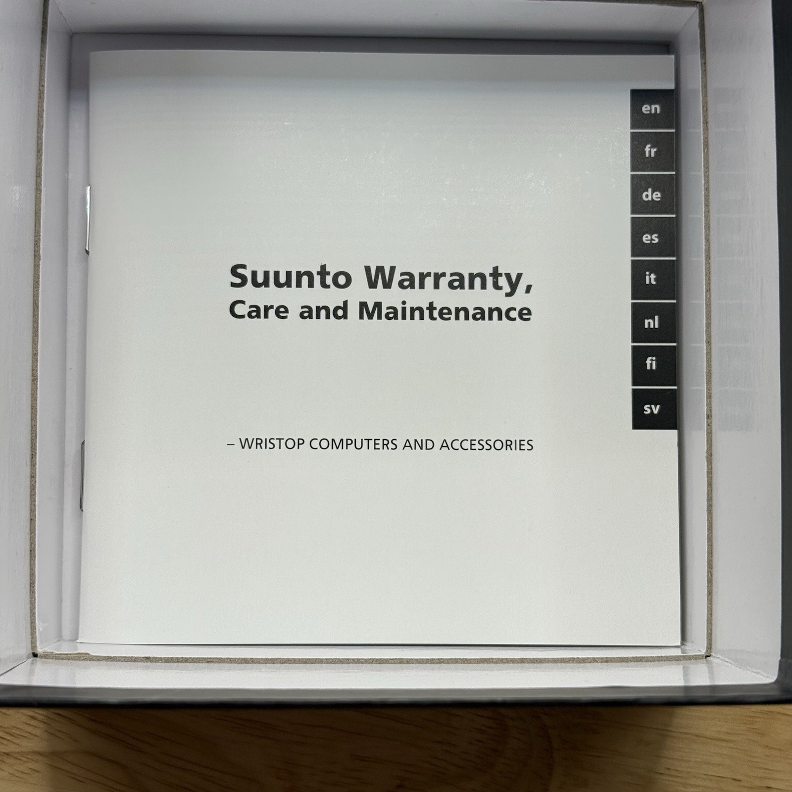 Suunto Core Men’s Black Watch Orange 2nd Band W/New Battery Altimeter Barometer