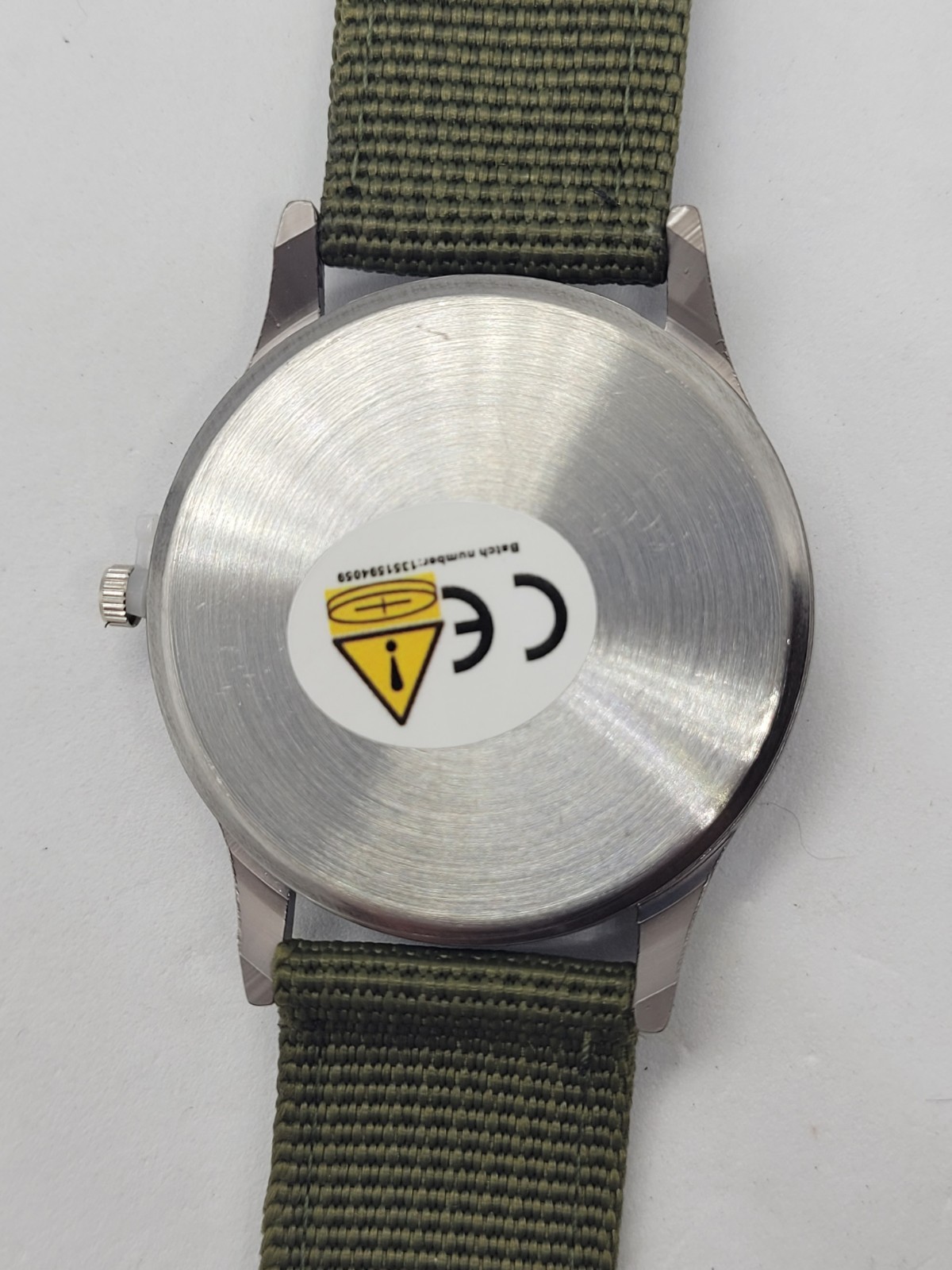 Soki Green Dial Army Military Green Nylon Band Field Watch USA Shipping. (133)