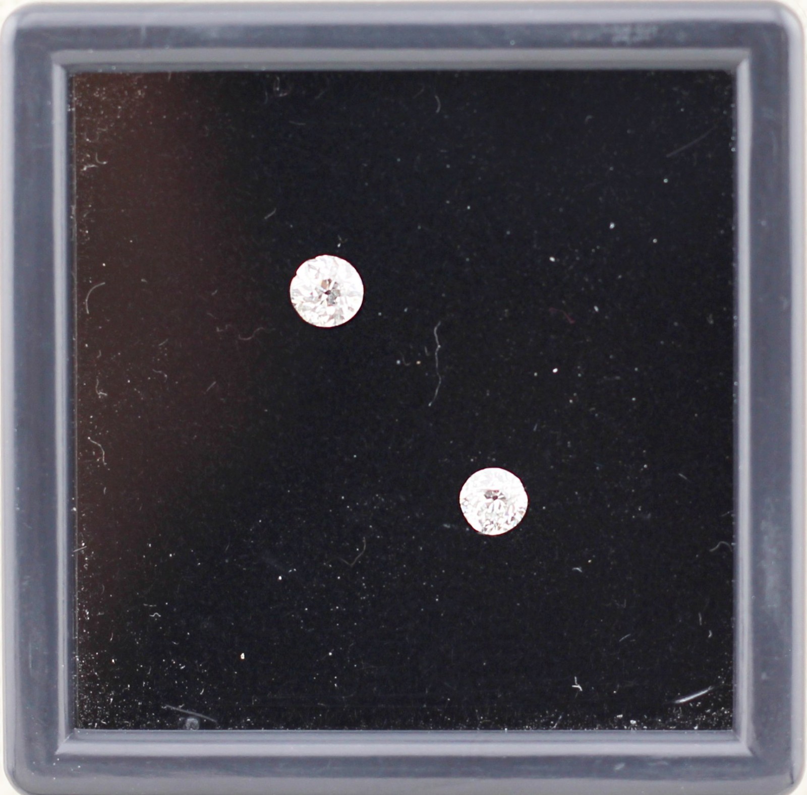 Natural 0.36ct Old European Cut Loose Diamond Lot of 2