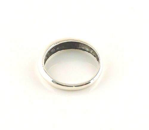Sterling Silver Polished Dome Ring – Free Gift Packaging