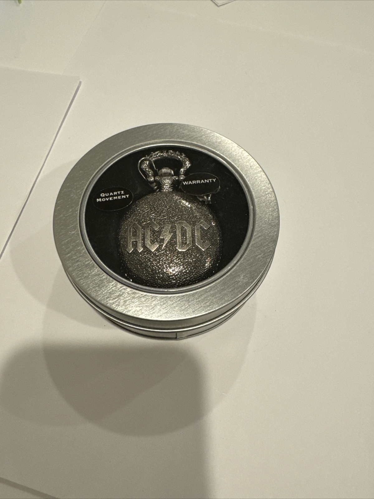AC/DC Back in Black Pocket Watch 2006 Tour Collection B