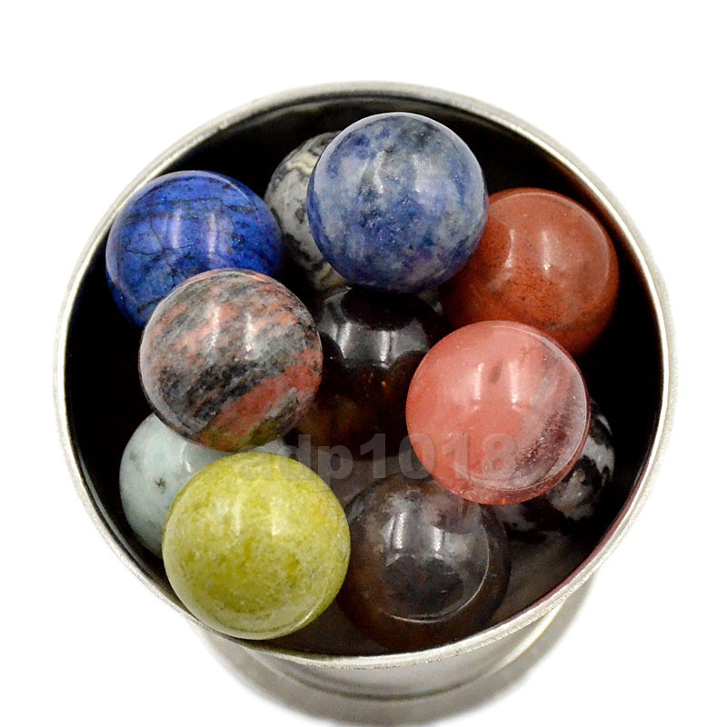Natural Gemstone Round Ball Crystal Healing Sphere Massage meditationn ball