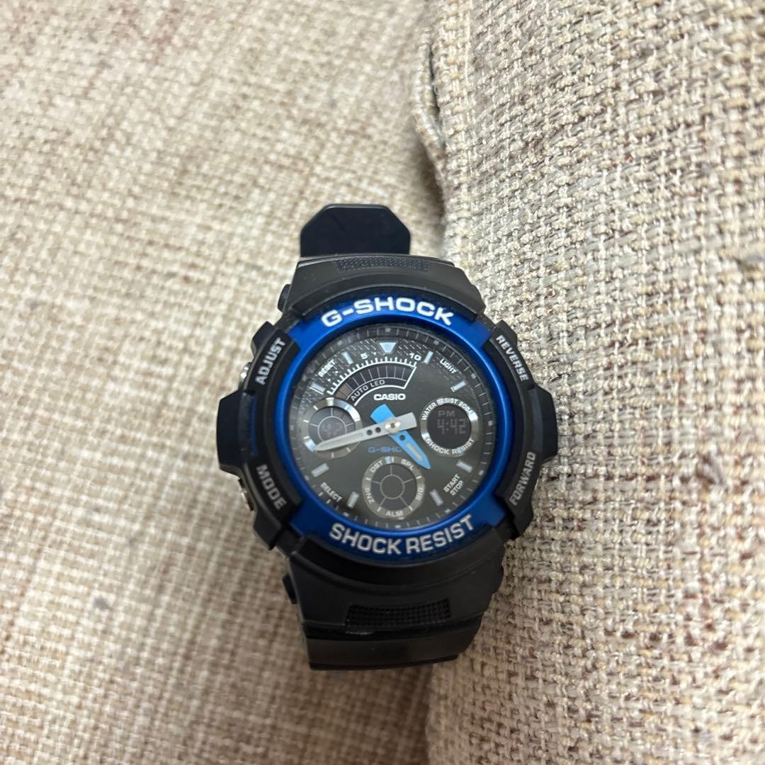 G-SHOCK GA-100 Black/Blue