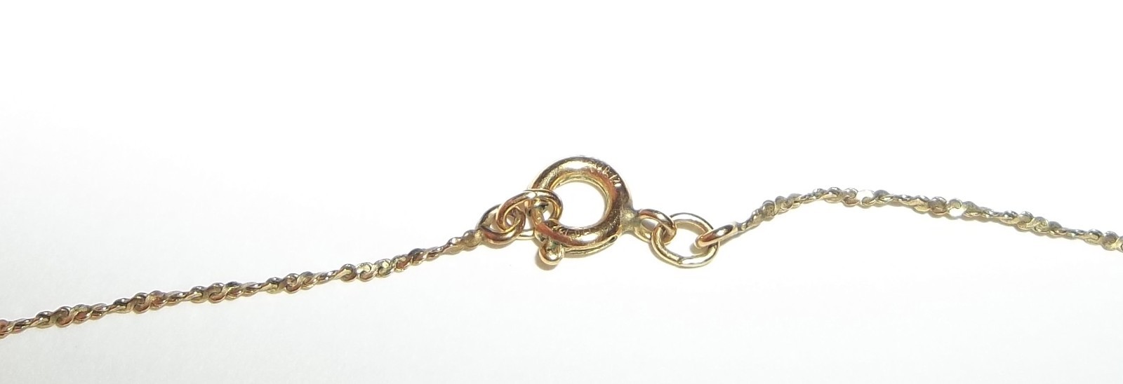 Vintage 1/20 12K Gold Filled 24″ Twisted Chain Dainty Thin Necklace