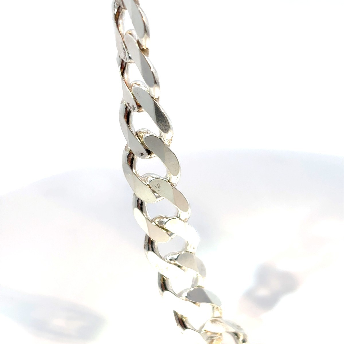 24″ .925 Silver Curb Chain 10.6mm 101.6g (GO1064419)