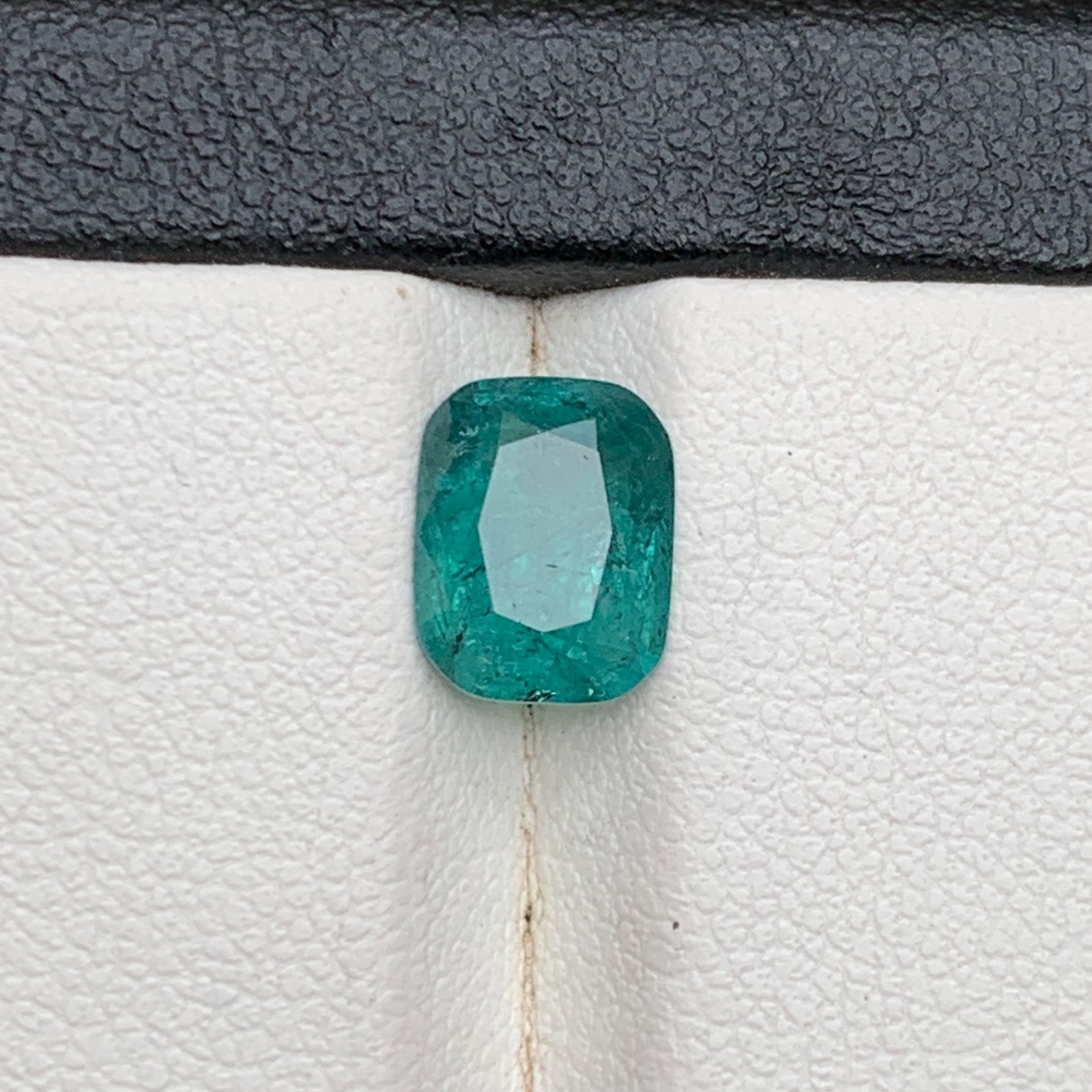 Teal Blue Natural Tourmaline Cushion Cut 1.91 Carat Loose Gemstone for Ring
