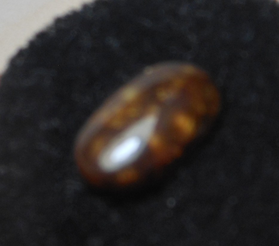 4.90ct Mexican Fire Agate 14.9mm x 9.8mm x 4.1mm