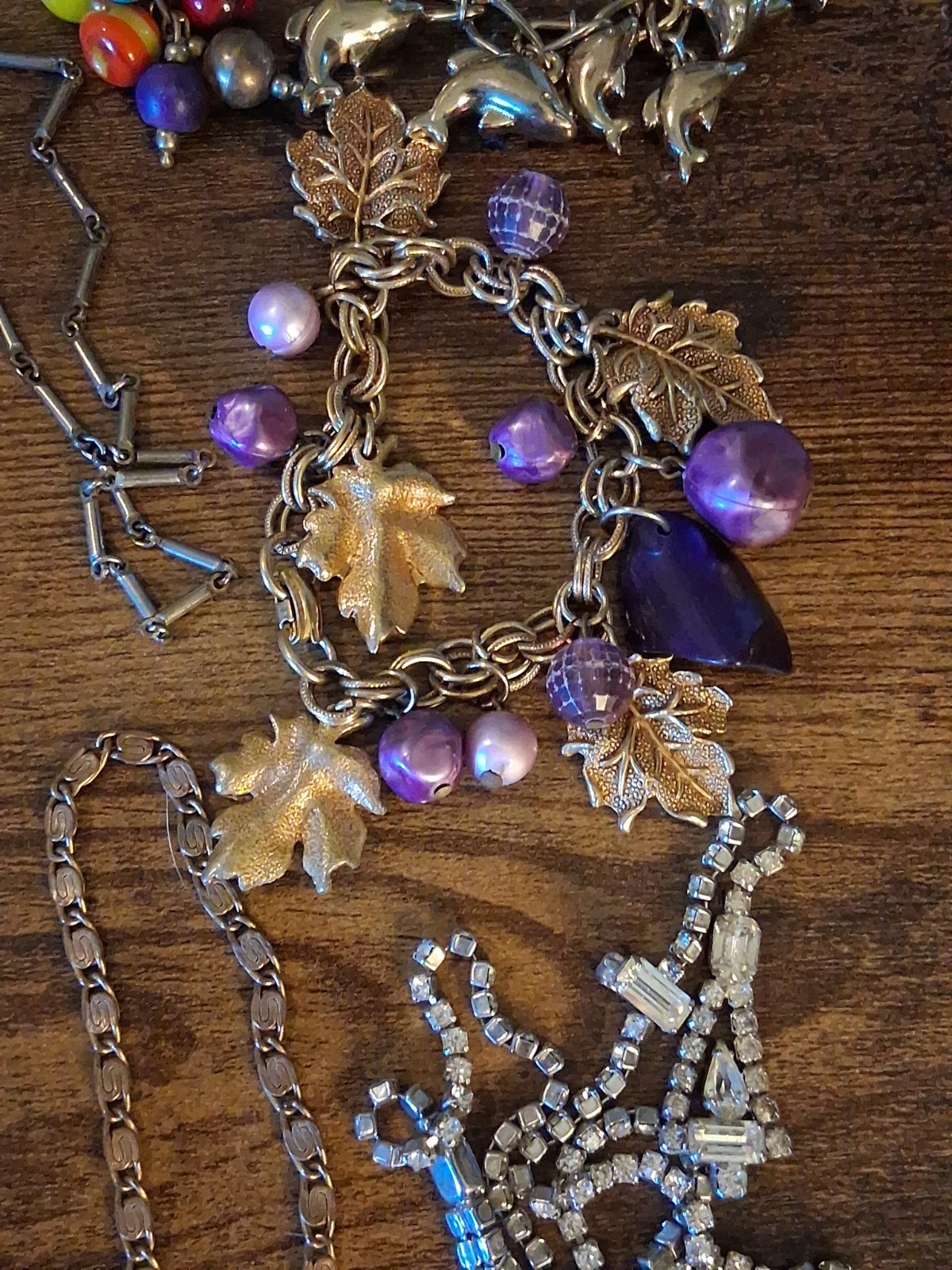 Assortment Costume Jewelry & Other Vintage Items Including 2 Ounces 999 Copper