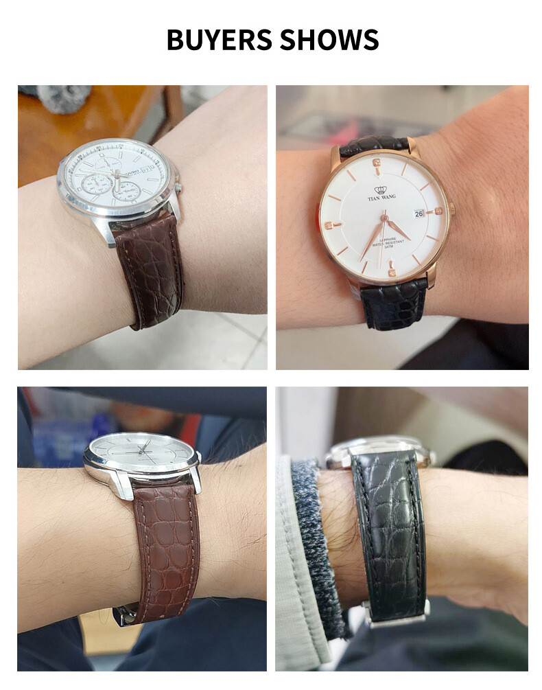 For Burberry 7600 7601 7602 Nylon Canvas Watch Band Genuine Leather Strap 22mm