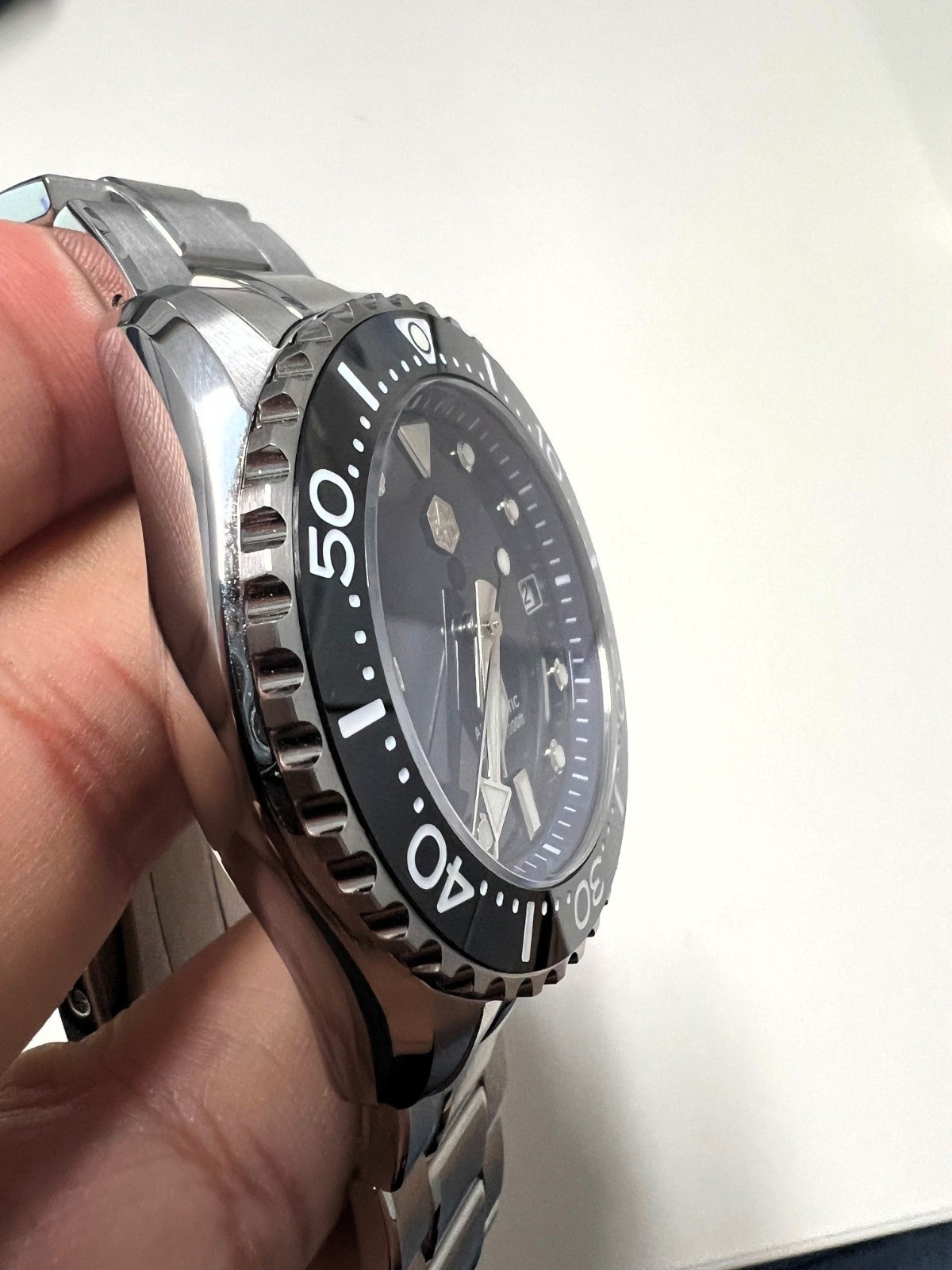 San Martin SN0009 44mm Luxury Men’s Diver Watch High Quality Automatic