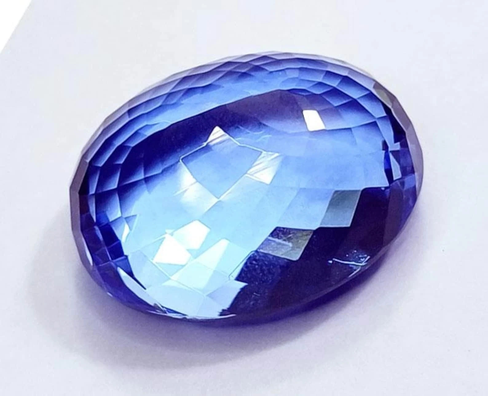 Certified 101.60 Ct AAA Blue Topaz Brazilian Oval Cut Loose Natural Gemstone