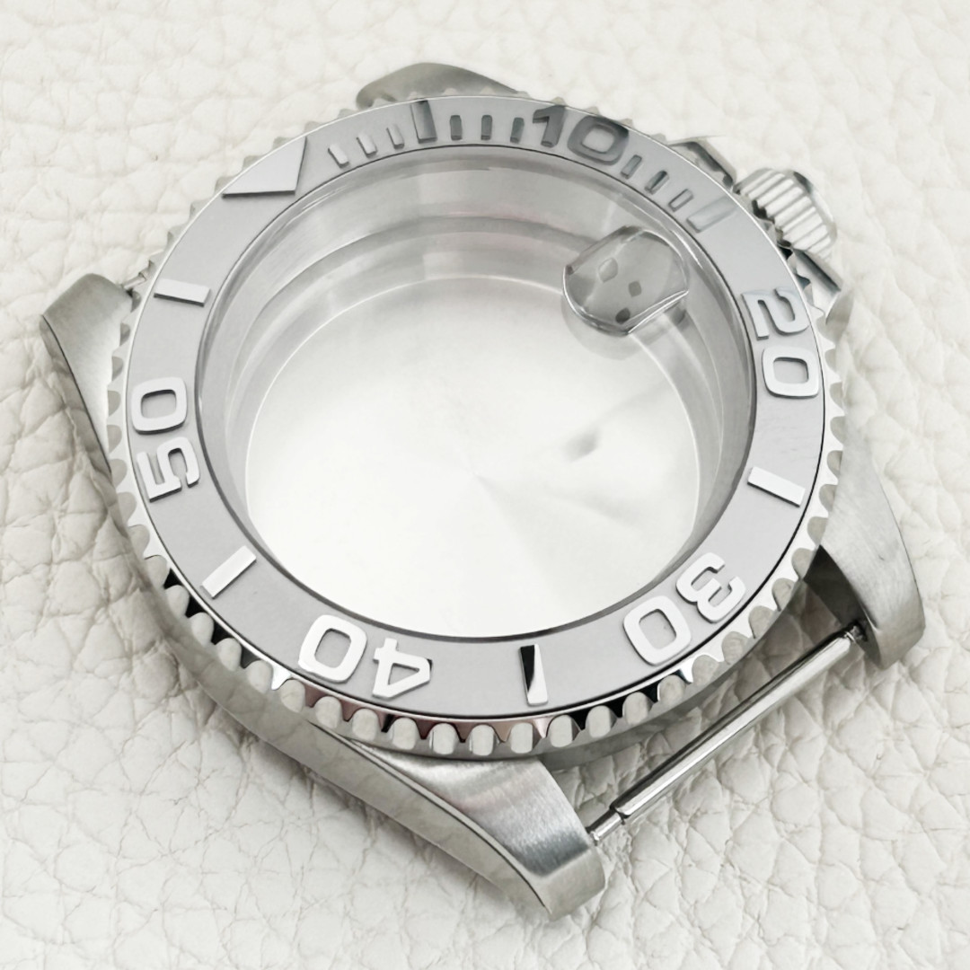200M Waterproof 40mm Brushed Dive Sapphire Watch Case for NH35A NH34 Parts Mod