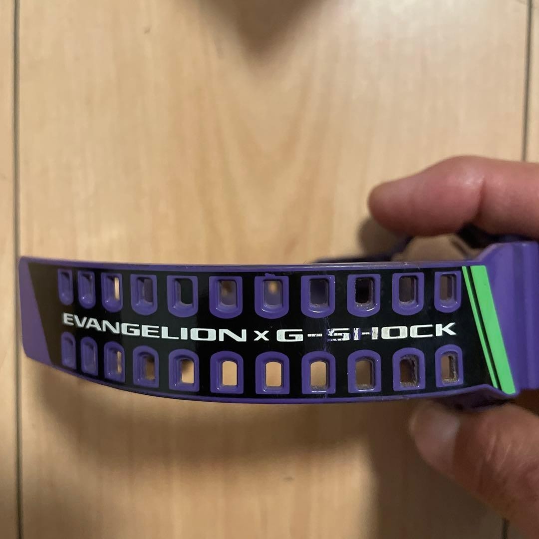 Casio G-Shock GA-110EV-6AJR Evangelion Unit-01 Full Set Battery Dead As-is Rare