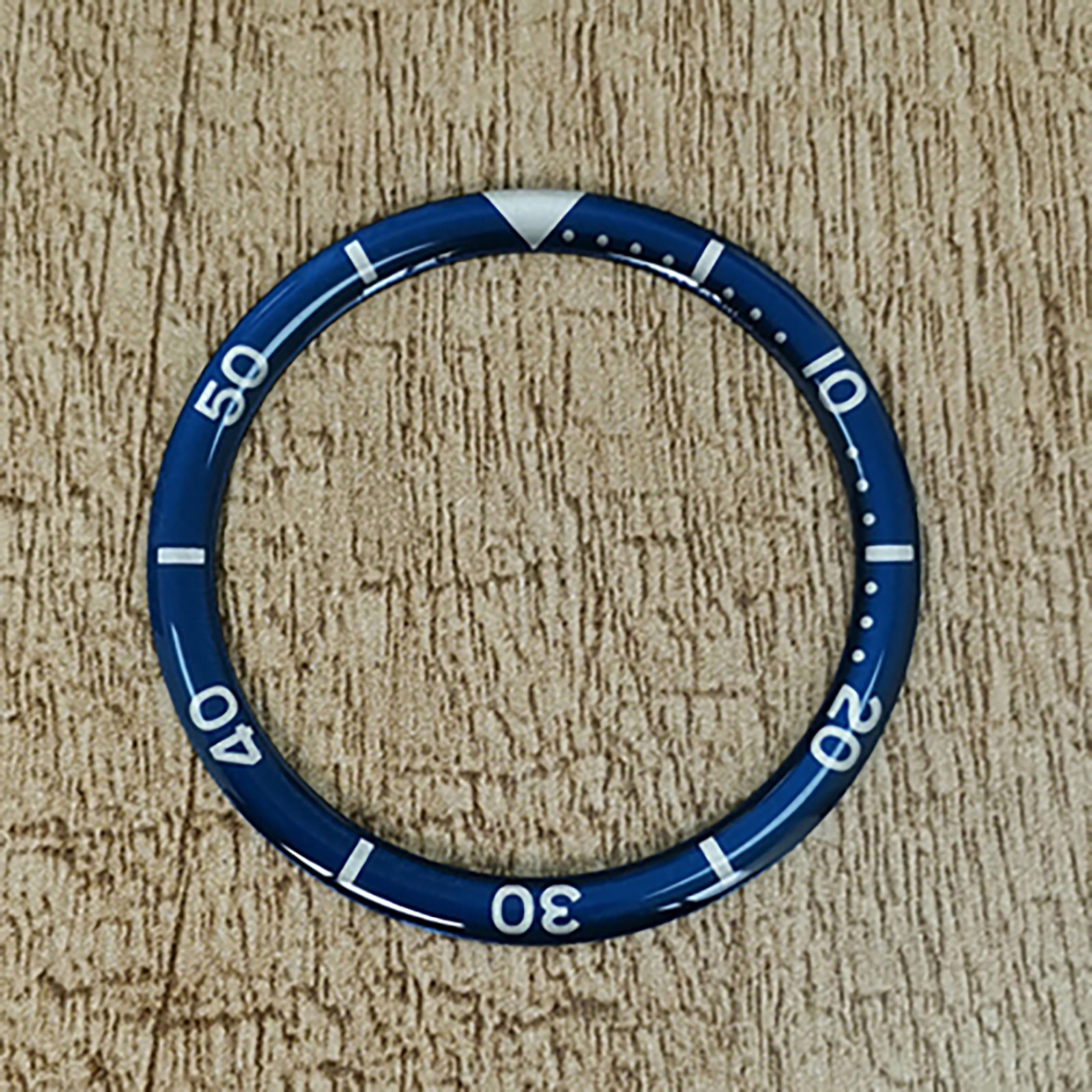 39MM Rounded Curved Plastic Aluminum Watch Bezel Insert Inner Diameter 32.2MM