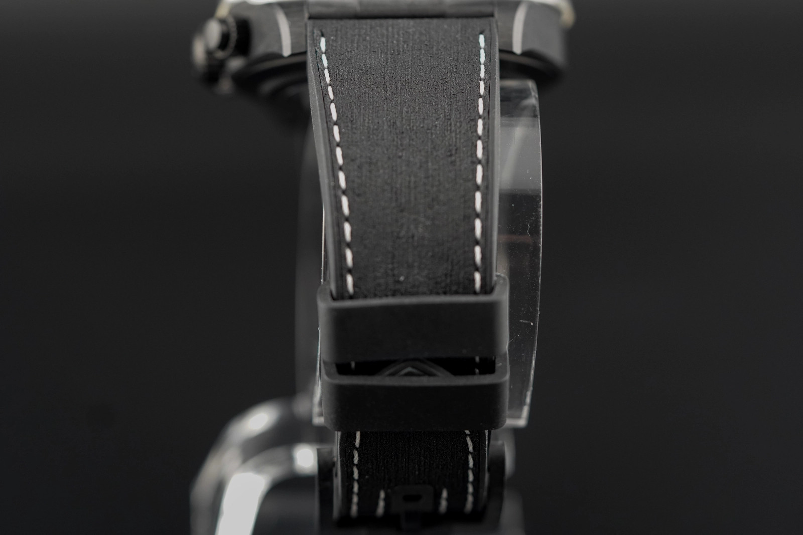 Tudor Black Bay Chrono White Hybrid Rubber Leather Strap M79377KN Complete 2026