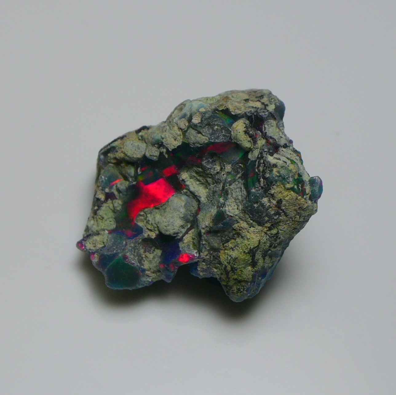 20.00 Ct Natural Black Ethiopian Opal Rough – Ideal for Jewelry, Smoked Opal Raw