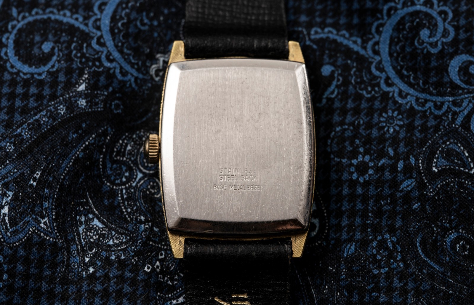Wittnauer Geneve Tank Watch – Tiger’s Eye Dial – 17 Jewels – Early 1960s