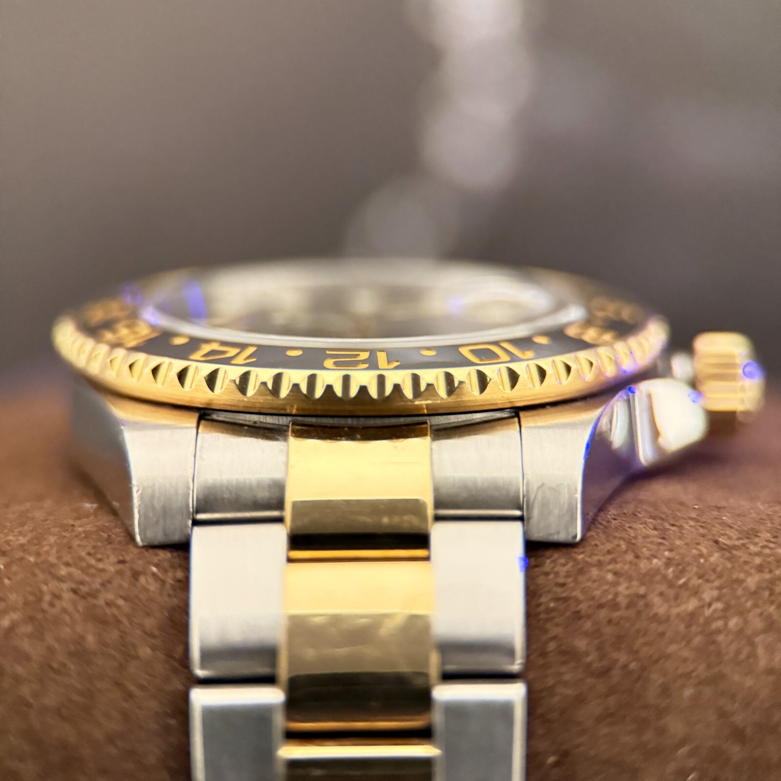 Rolex GMT-Master II 116713 40mm Ceramic Bezel Black 2-Tone 18k YG & Steel