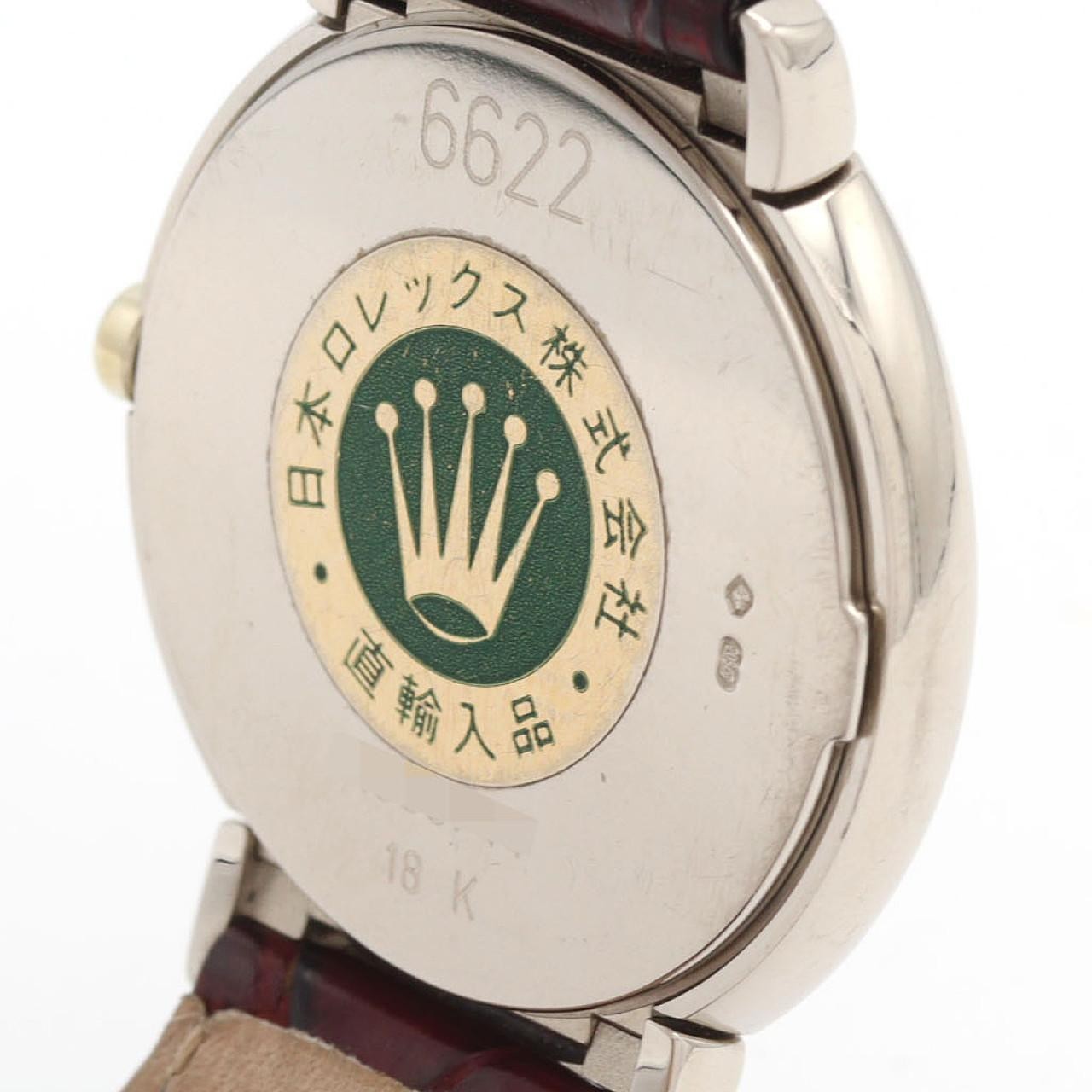 Authentic [Unserviced – Value Price] Rolex Cellini WG 6622/9 WG Quartz X-ser…