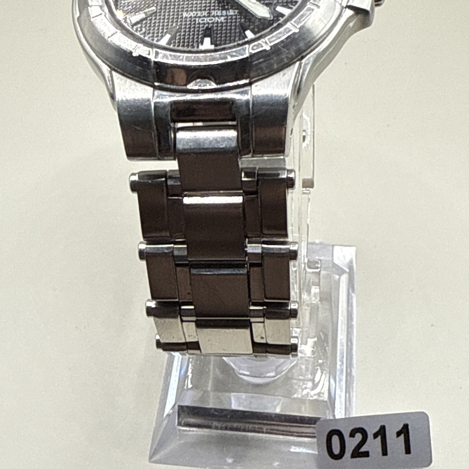 Vintage SEIKO MEN’S 7N42-7189 RETRO WORKING 100M QUARTZ ANALOG WATCH S/S 0211
