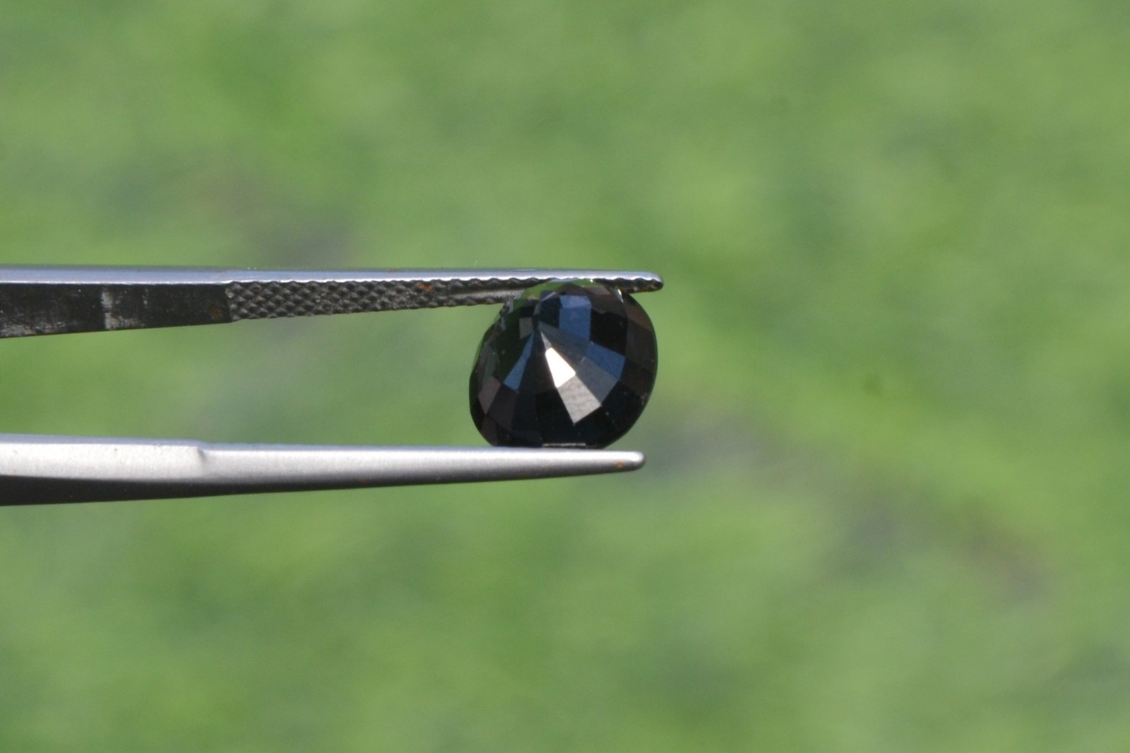 Natural Blue Sapphire 3.58 Carat. Normal Heated Oval Step Cut