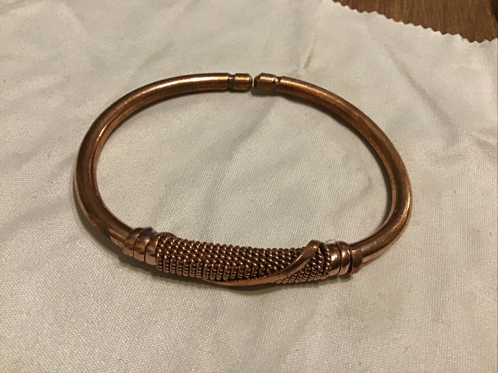 KENYA HAND-CRAFTED COPPER WIRE BRACELET