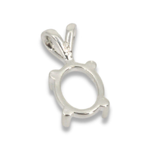 Oval Cabochon Pendant Mounting