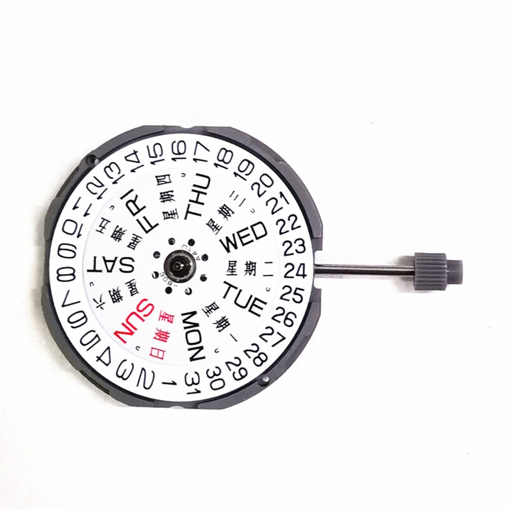 Quartz Watch Movement Sliver 3 Hands Replacement For MIYOTA GM02 GM00 Watch A