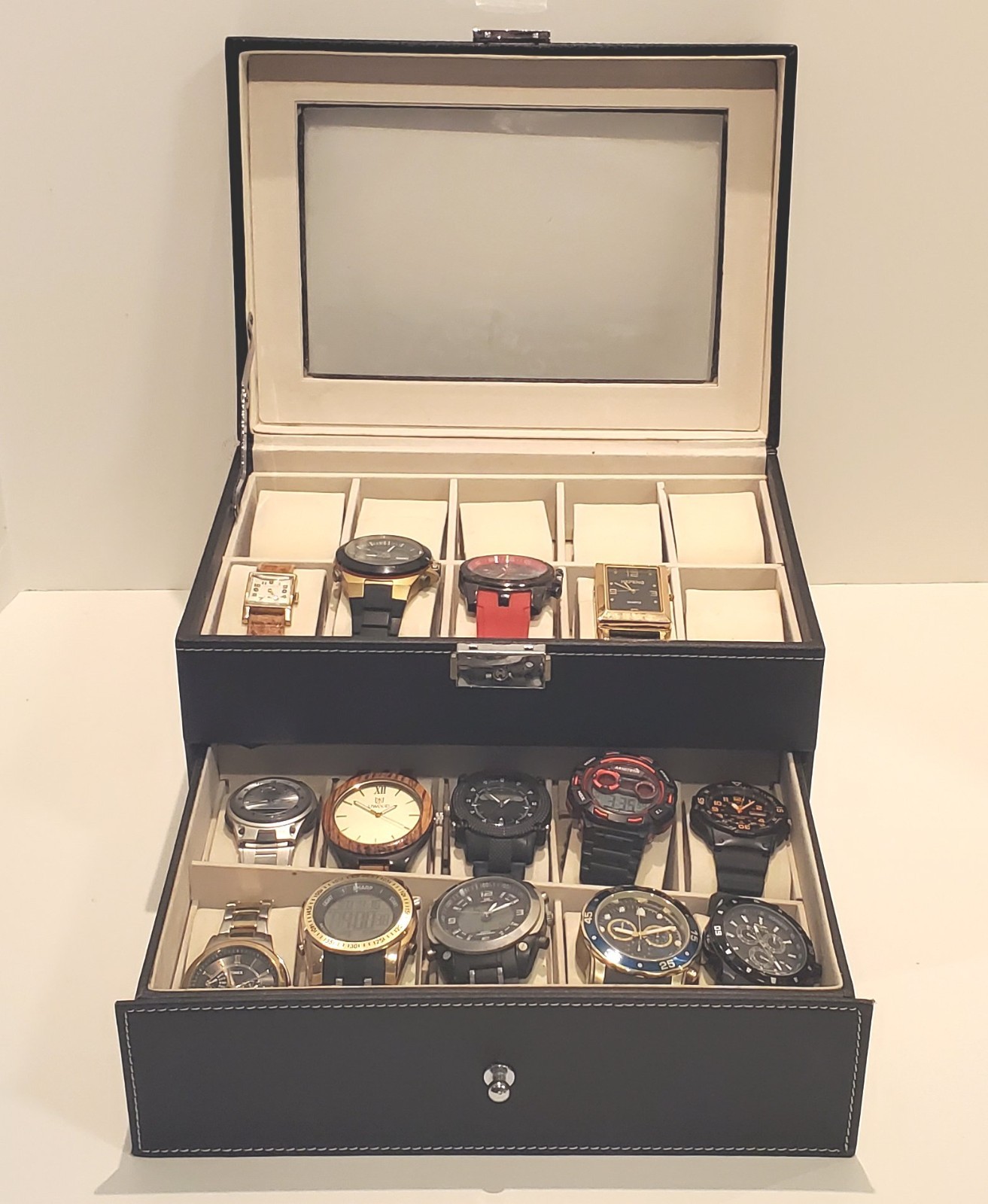 Watch Collection (14) Affordable Fashion Sports In Cabinet