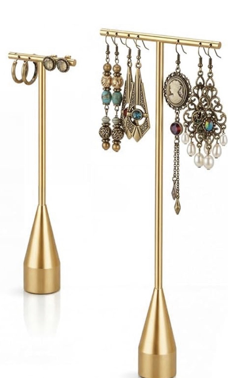 AceOrbit Jewelry Display Stand For Earrings 10” & 8” Stand