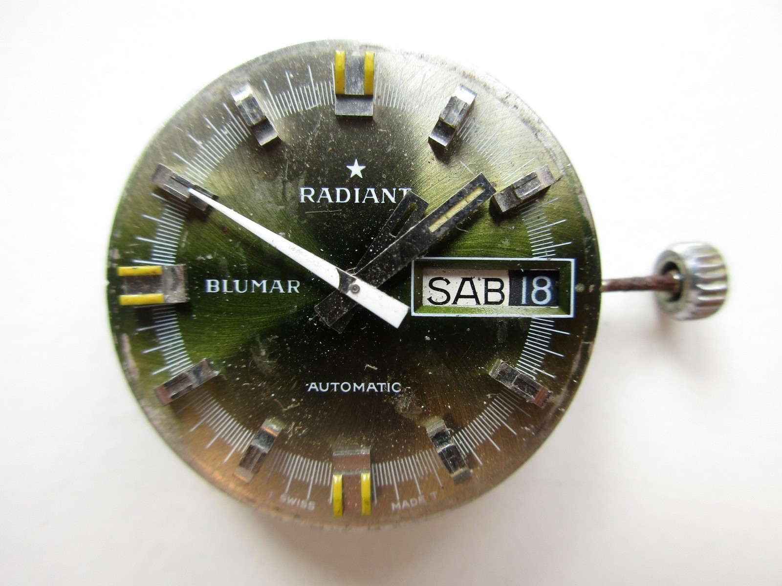 ETA cal. 2789 Swiss automatic watch movement – for parts