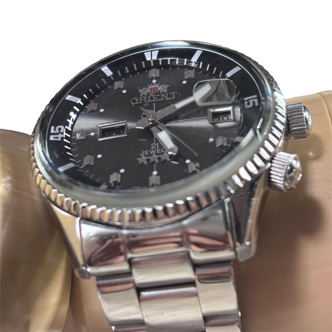 ORIENT King Master EM6F-C2-B Automatic Watch From Japan