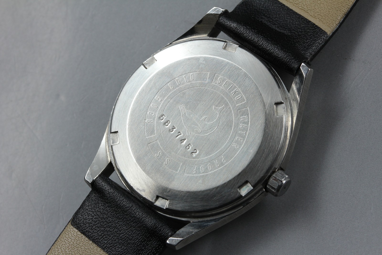 Seikomatic-R 8305-8010 White 35mm Automatic 30J Men’s Watch JP 1965 Near MINT