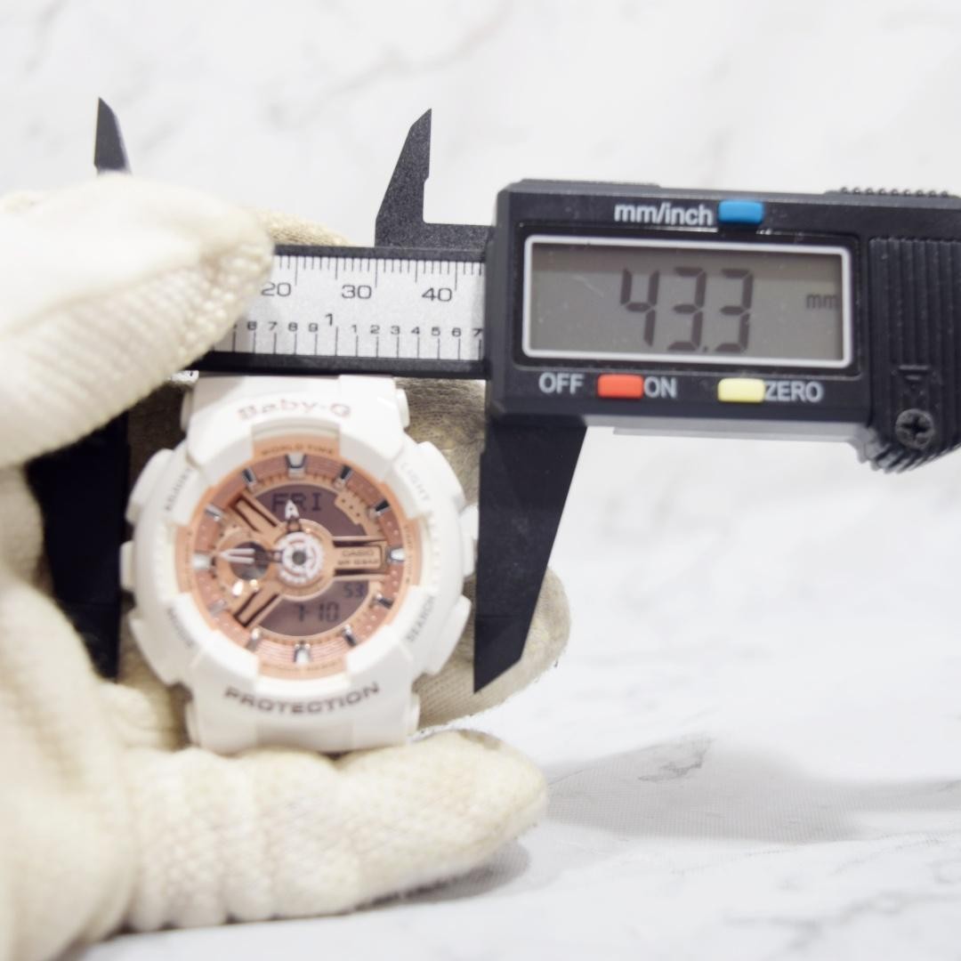 with Box CASIO BABY G BA 110 Ana Digi New Battery